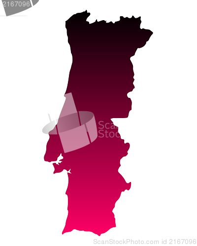 Image of Map of Portugal