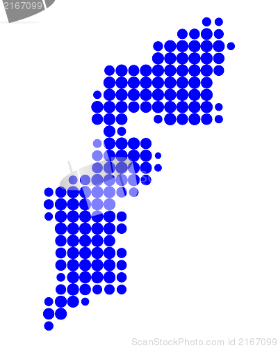 Image of Map of Burgenland