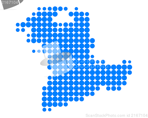 Image of Map of canton of Bern