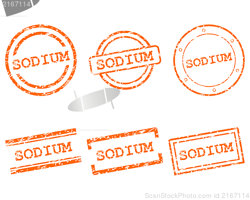 Image of Sodium stamps