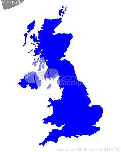 Image of Map of United Kingdom