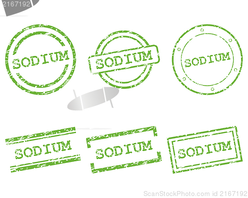 Image of Sodium stamps