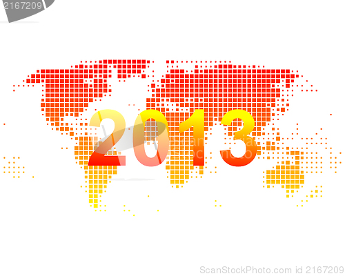 Image of World map 2013