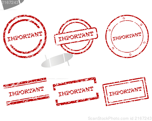 Image of Important stamps