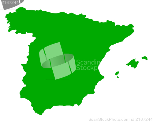 Image of Map of Spain