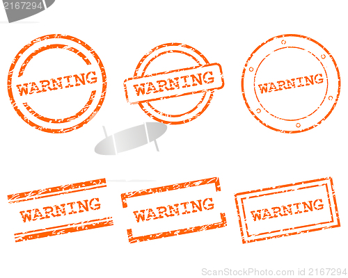 Image of Warning stamps