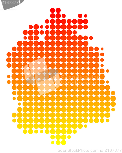 Image of Map of canton of Zurich