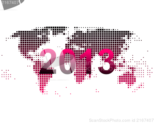 Image of World map 2013