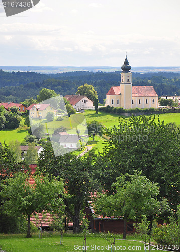 Image of Curch Saint Stephanus in Lalling, Bavaria