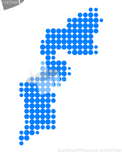 Image of Map of Burgenland