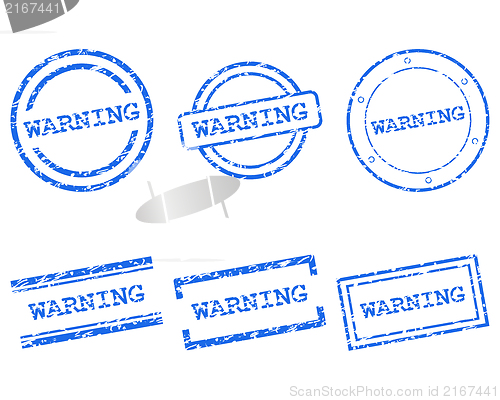 Image of Warning stamps