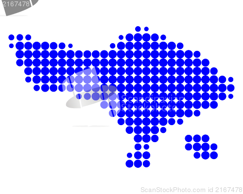 Image of Map of Bali