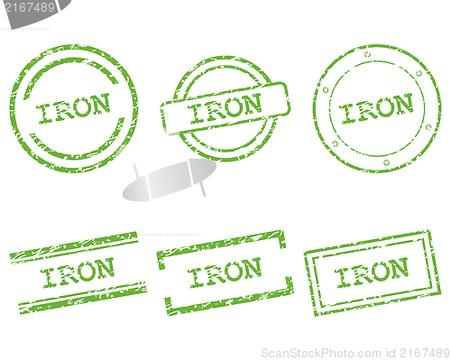 Image of Iron stamps