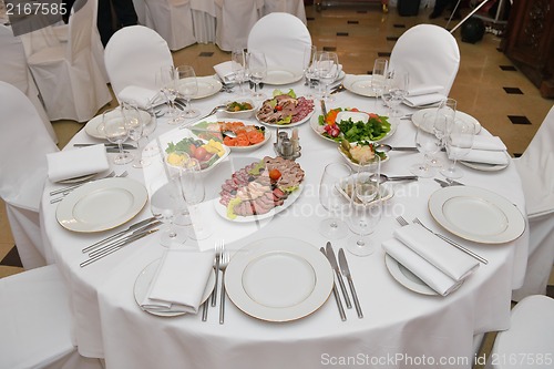 Image of Served table