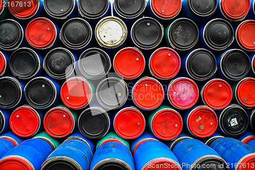 Image of herring barrels