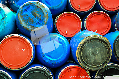 Image of herring barrels