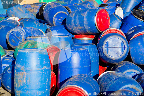 Image of herring barrels