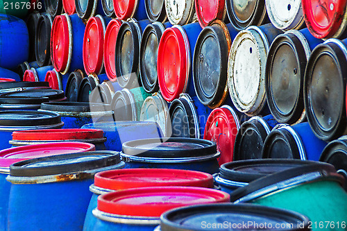 Image of herring barrels