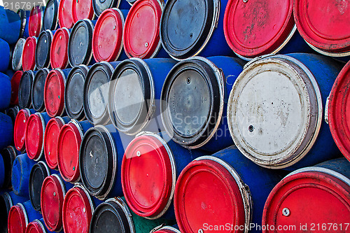 Image of herring barrels