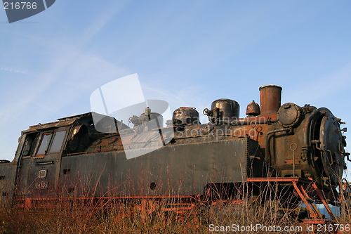 Image of Derelict Train