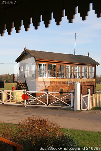 Image of Vintage Railway Signal Box