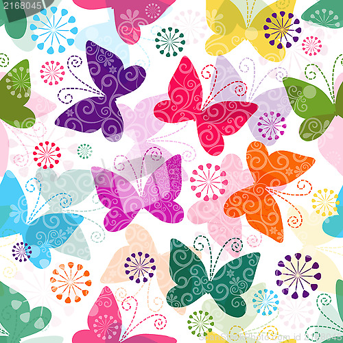 Image of Spring vivid seamless pattern