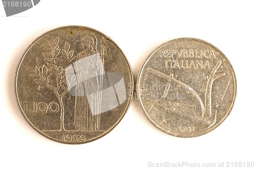 Image of Former European currency of Italy