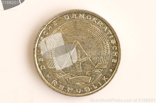 Image of Former European currency of East Germany