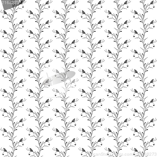 Image of seamless floral pattern