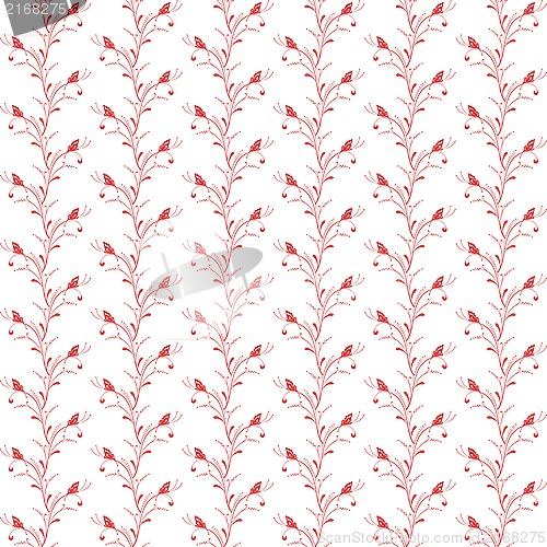 Image of seamless floral pattern