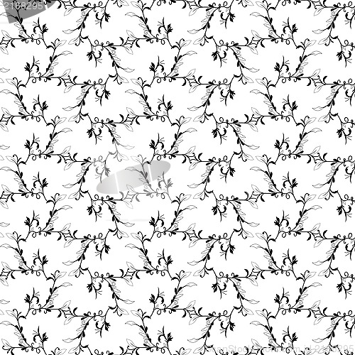 Image of seamless floral pattern