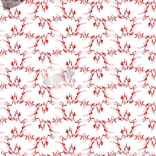 Image of seamless floral pattern