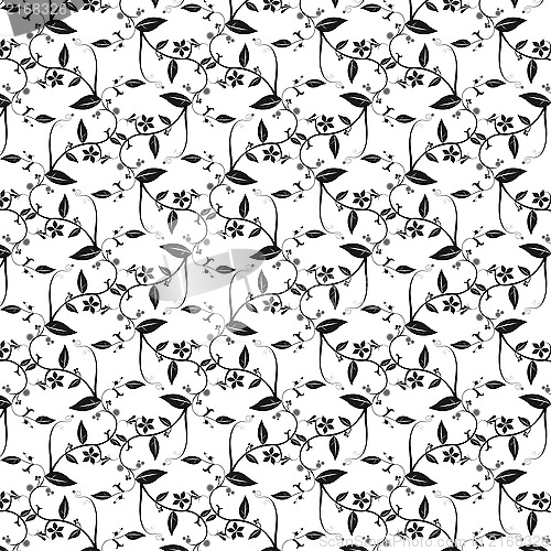 Image of seamless floral pattern