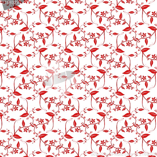 Image of seamless floral pattern