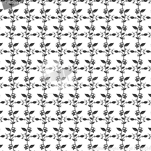Image of seamless floral pattern