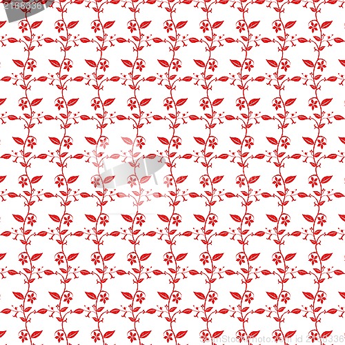Image of seamless floral pattern