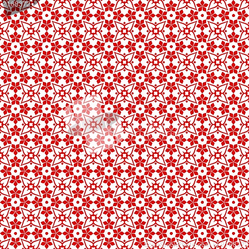 Image of seamless floral pattern