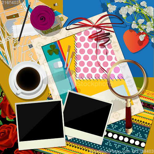 Image of Scrapbook background