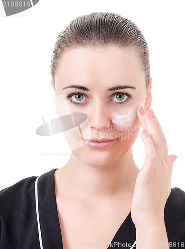 Image of The use of cosmetics for skin care