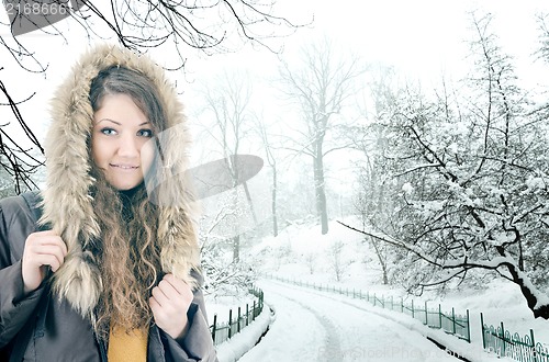 Image of winter portrait