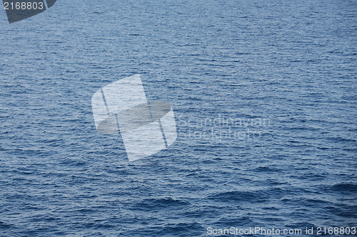 Image of Sea water - texture, blue aqua 