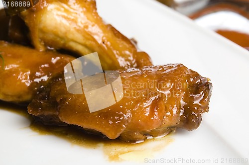 Image of Roast chicken with honey