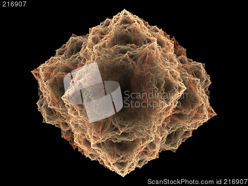 Image of Massive explosion - fractal background