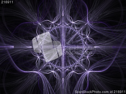 Image of Celtic art - 3D fractal background