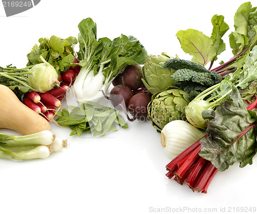 Image of Fresh Vegetables Arrangement