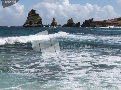 Image of coastal scenery at Guadeloupe