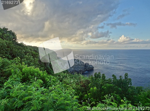 Image of coastal scenery at Guadeloupe