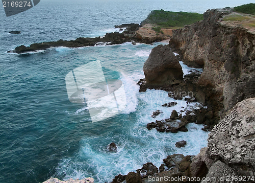 Image of coastal scenery at Guadeloupe