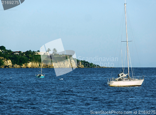 Image of coastal scenery at Guadeloupe