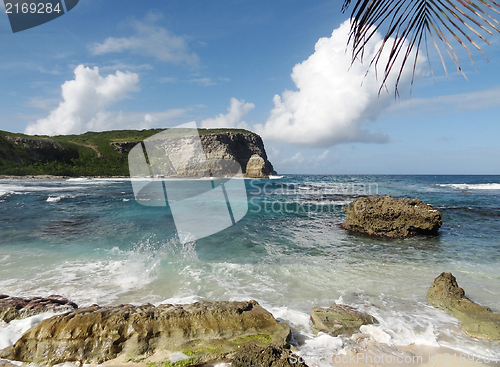 Image of coastal scenery at Guadeloupe